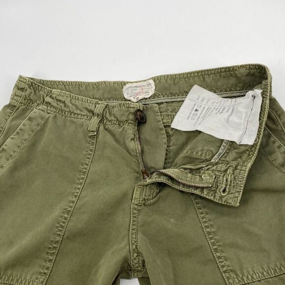 Current Elliott|Revolve The Army Cargo Pants Slim Leg Green Pockets Size 24/0 - Picture 5 of 13